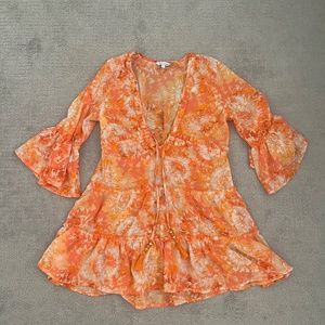 Beach dress Blue Island